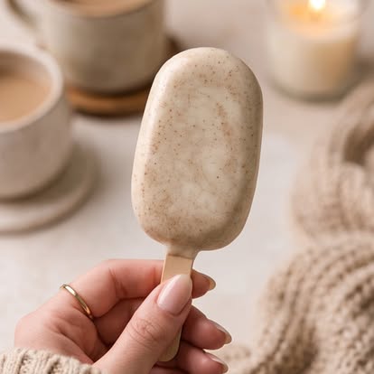 Neutral spiced cakesicle
